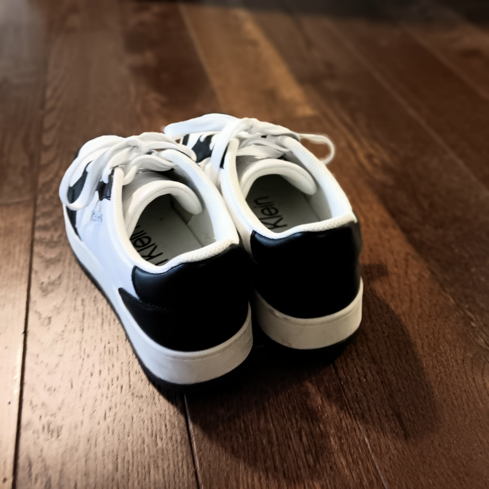 Kids Black & White Casual Sneakers